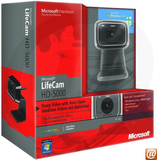 microsoft 720p hd lifecam software